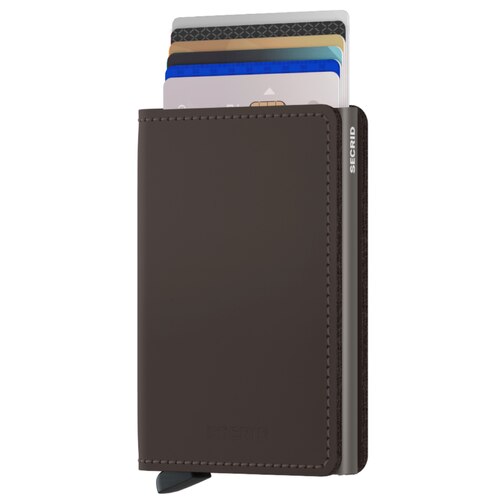 Secrid Slimwallet Compact RFID Wallet - Matte Truffle