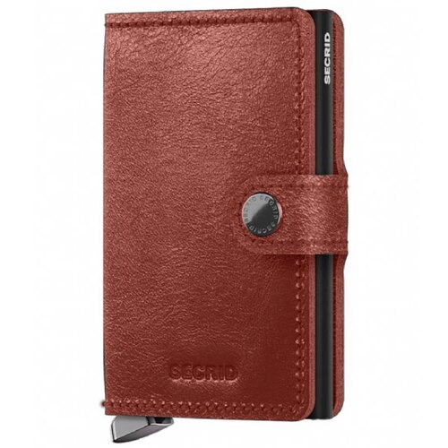 Secrid Premium Miniwallet Compact RFID Wallet - Basco Brown