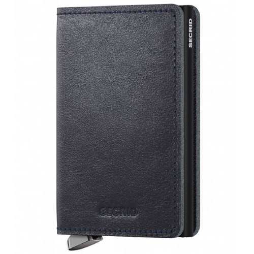 Secrid Premium Slimwallet Compact RFID Wallet - Basco Navy