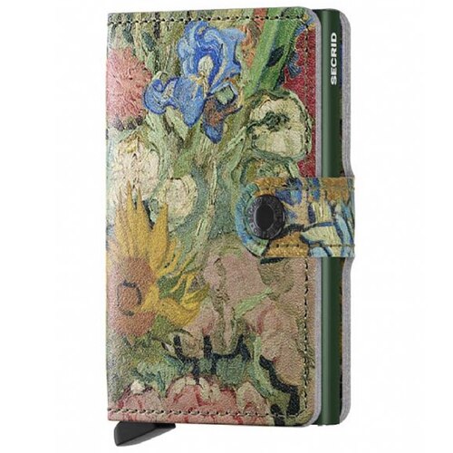 Secrid Miniwallet Art Compact Wallet - Art Bouquet (Vincent van Gogh)