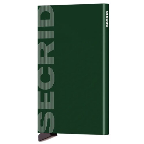 Secrid Cardprotector RFID Compact Card Wallet - Green (Laser Logo)