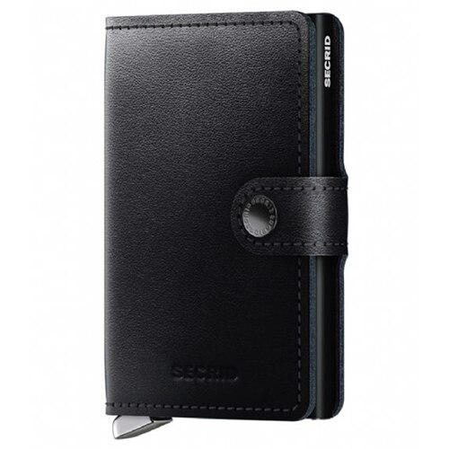 Secrid Premium Miniwallet Compact RFID Wallet - Dusk Black