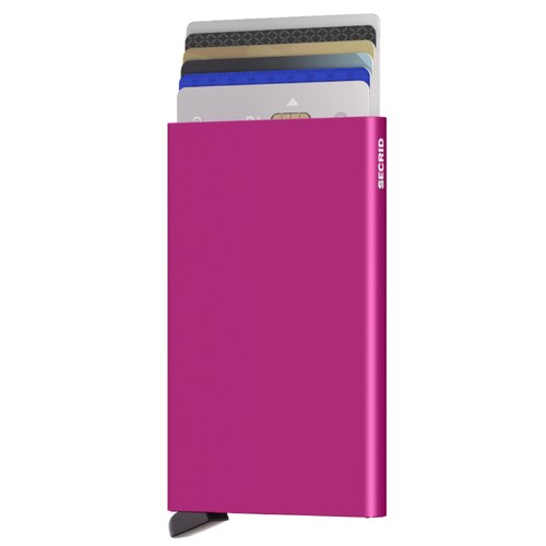 Secrid Card Cardprotector - Compact RFID Card Wallet - Fuchsia