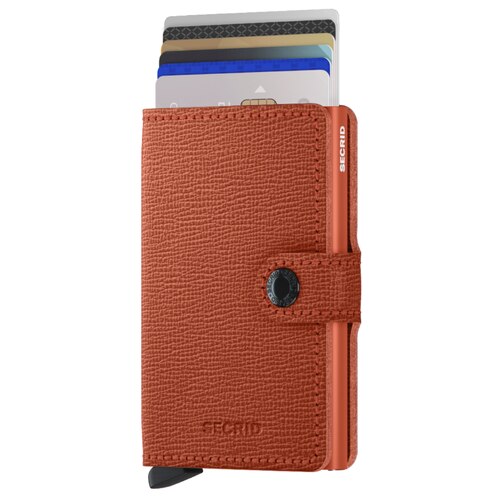 Secrid Miniwallet Crisple - Compact Wallet - Pumpkin