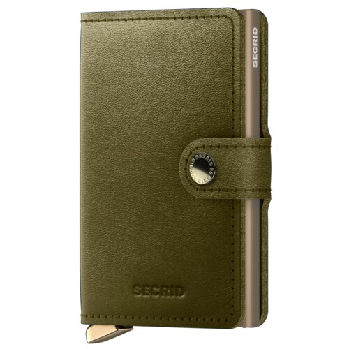 Secrid Premium Miniwallet Compact RFID Wallet - Dusk Olive