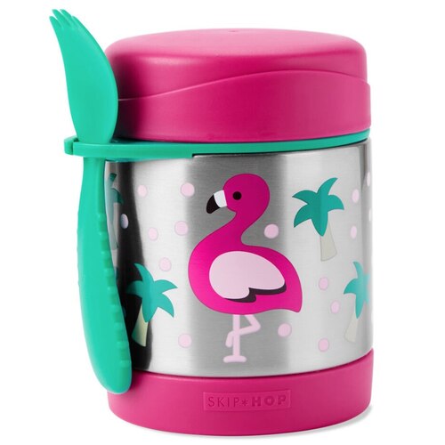 Skip Hop Insulated Food Jar - Flamingo