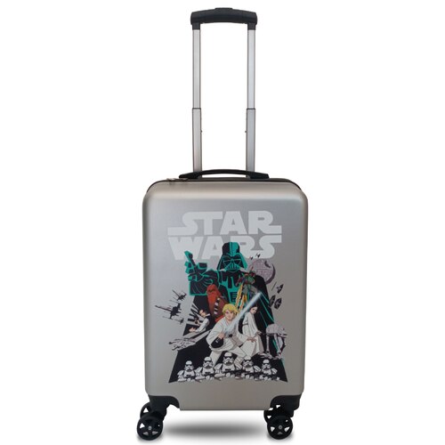 Star Wars 50 cm 4 Wheel Carry-On Suitcase - Silver