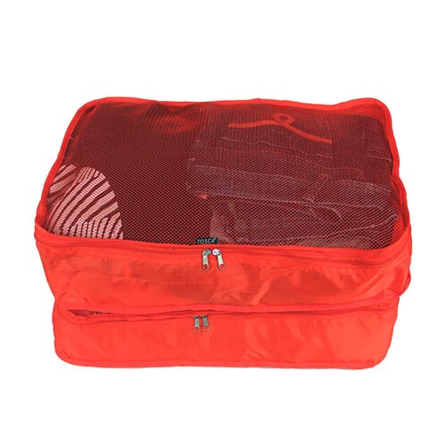 Tosca Set 2 Packing Cubes (Large) - Red