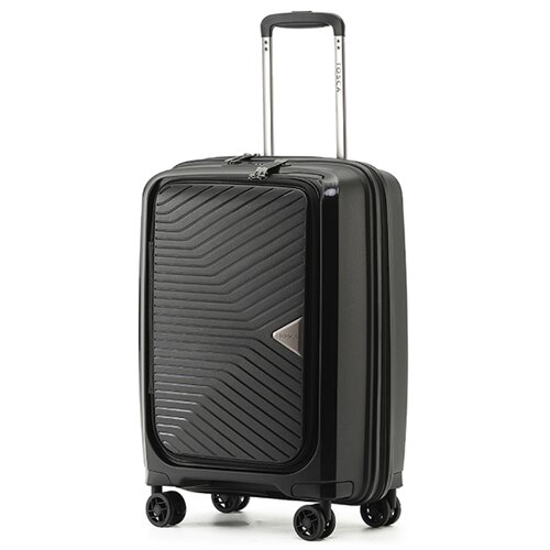 Tosca Space-X 55 cm 4-Wheel Carry On Suitcase - Black