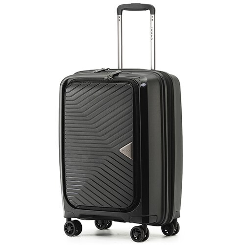 Tosca Space-X 55 cm 4-Wheel Laptop Carry On Suitcase - Black