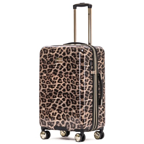 Tosca Leopard 65 cm 4 Wheel Spinner Case