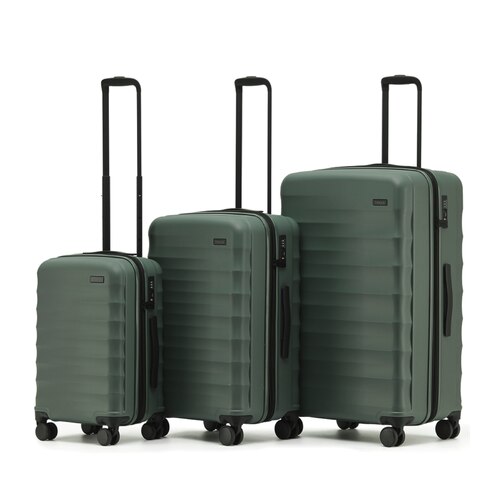 Tosca Interstellar 2.0 - 4-Wheel Expandable Suitcase Set of 3 - Moss (Small, Medium & Large)