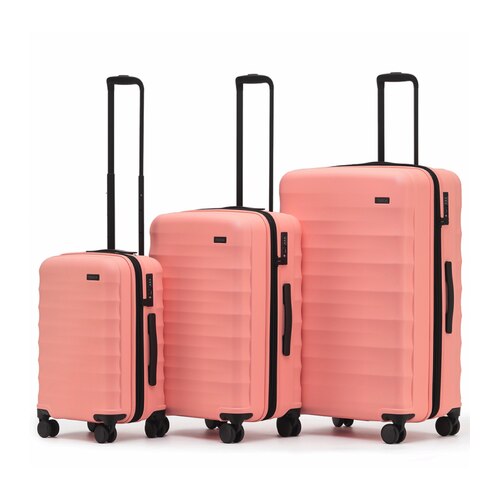 Tosca Interstellar 2.0 - 4-Wheel Expandable Suitcase Set of 3 - Peach (Small, Medium & Large)