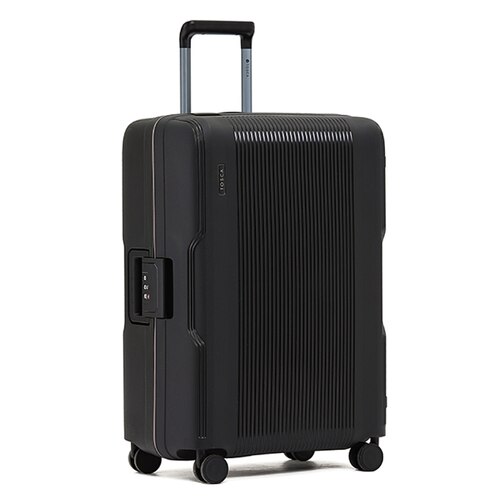 Tosca Knox 66 cm 4-Wheel Suitcase with Zipperless Closure  - Black