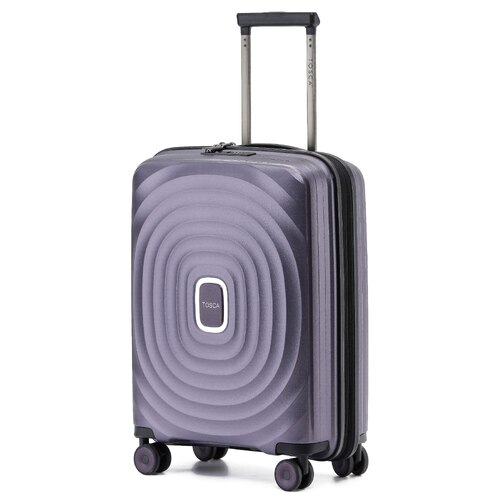 Tosca Eclipse 55 cm 4 Wheel Carry On Suitcase - Purple