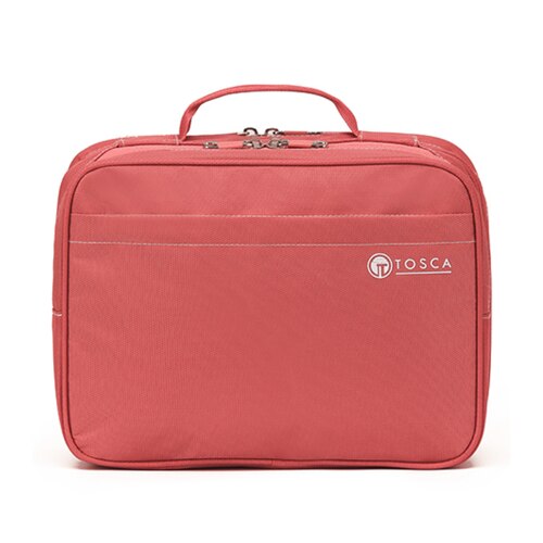 Tosca Deluxe Toiletry Travel Organiser - Peach