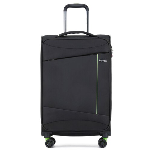 Tosca Max Lite 3.0 - 67cm 4 Wheel Soft Spinner Case - Black / Lime