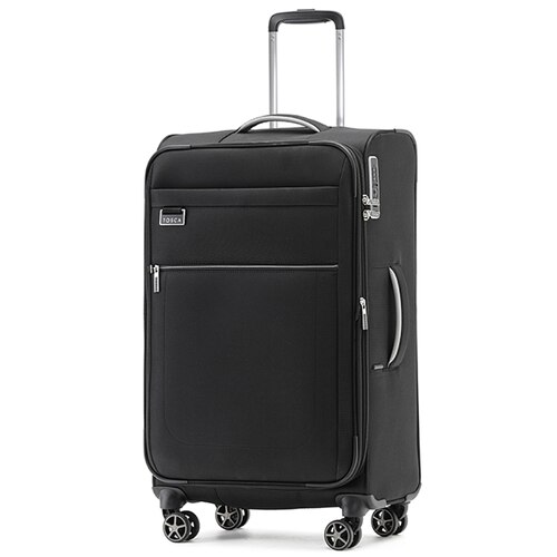 Tosca Vega 70 cm 4-Wheel Spinner Suitcase - Black