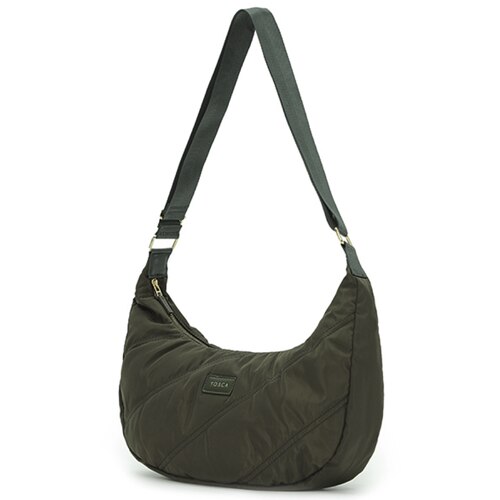 Tosca Harlow Hobo Bag - Khaki Stitch