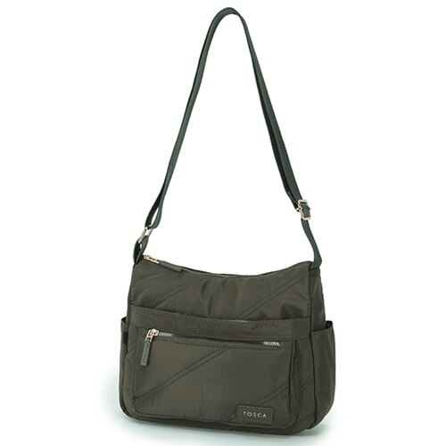 Tosca Harlow Shoulder Bag - Khaki Stitch