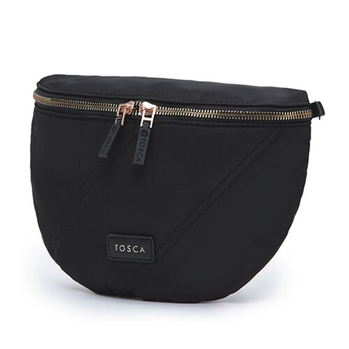 Tosca Harlow Sling Bag - Black Stitch