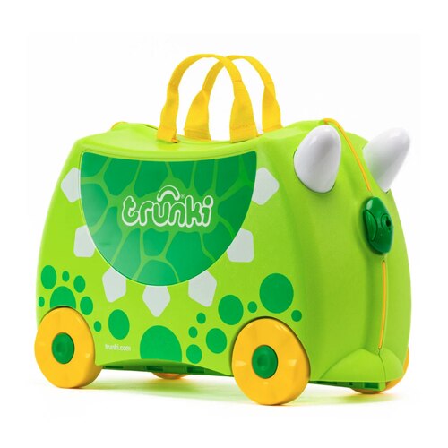 Trunki Dudley the Dinosaur - Ride on Suitcase / Carry-on Bag